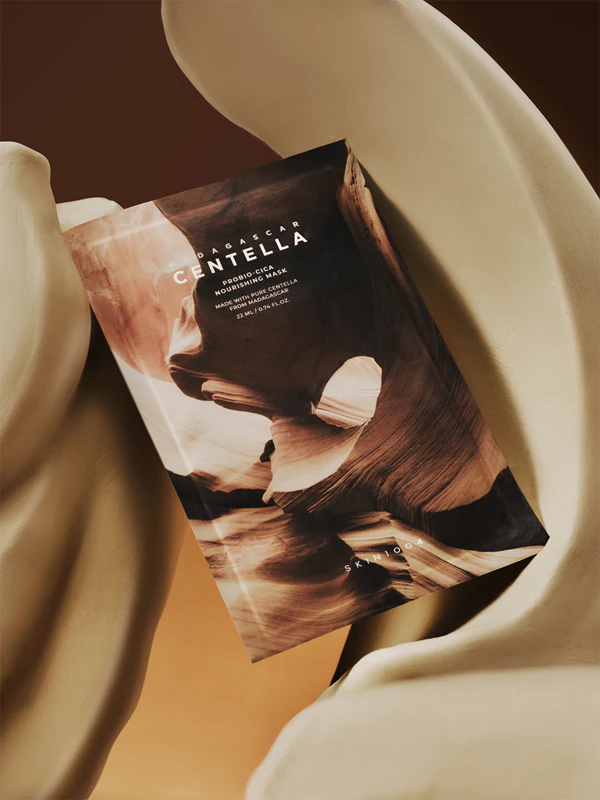 SKIN1004 Madagascar Centella Probio-Cica Voedend masker: verzachtend sheetmasker met voedende werking