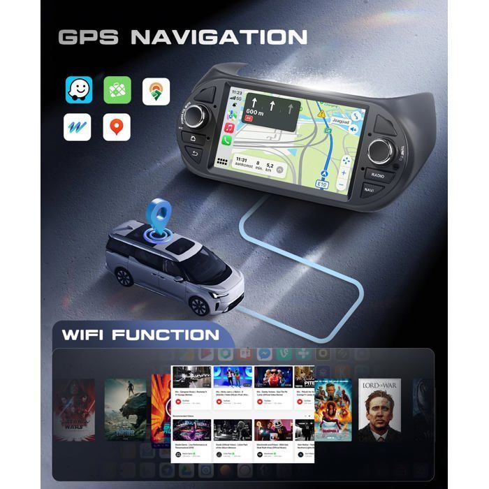 4G+64G Android 15 Autoradio 7