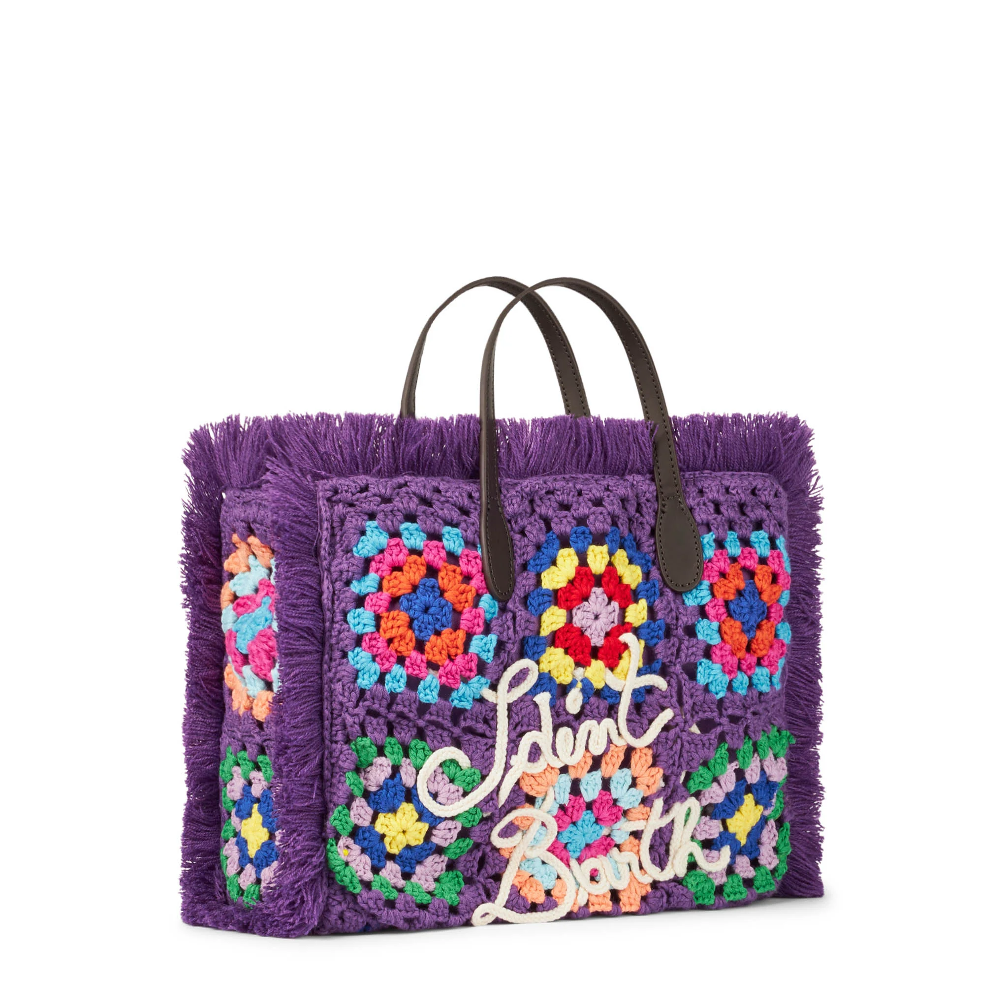 Colette-tas met gehaakte tegels