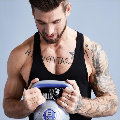 Kettlebell Vinilo Gorilla Sports