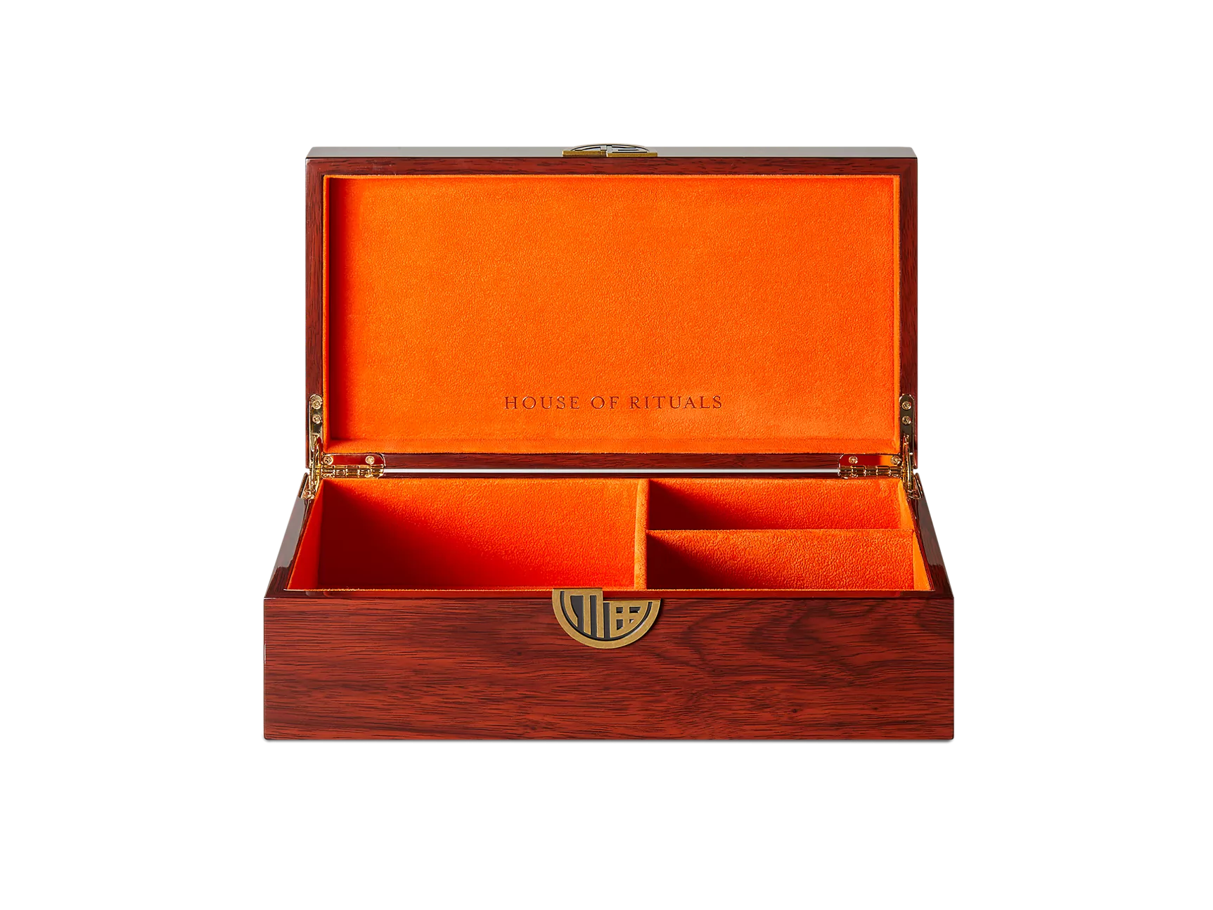 Caja del tesoro mediana de madera