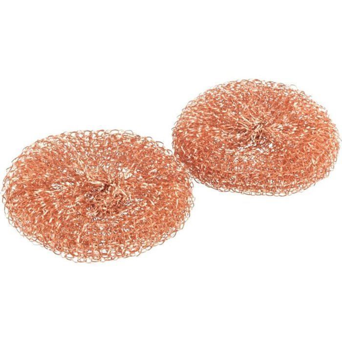 Juego de 6 esponjas de cobre, estropajos Cobi, esponjas de cobre para una limpieza suave contra la suciedad, para QIEDOVIEY