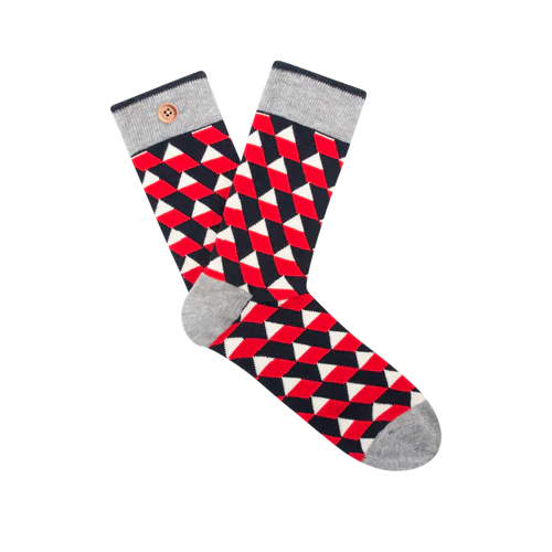 Cabaia Gaël y Alejandra calcetines rojos