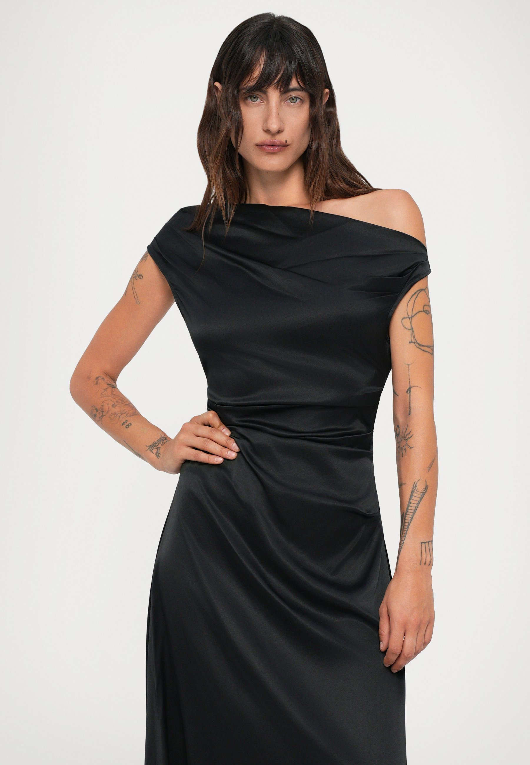STAUD PHARE DRESS - Koktejlové šaty / šaty na párty - black
