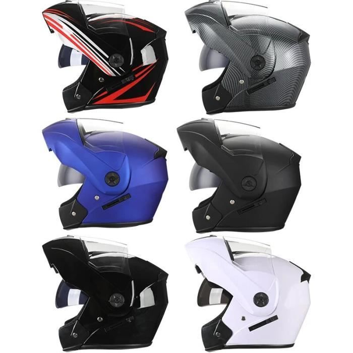 Casco integral modular para motocicleta homologado por el DOT, visera interior, casco de motocross, lente de seguridad - b1[D9211444]