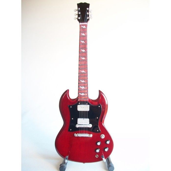 Gibson SG Angus Young AC DC miniature guitar