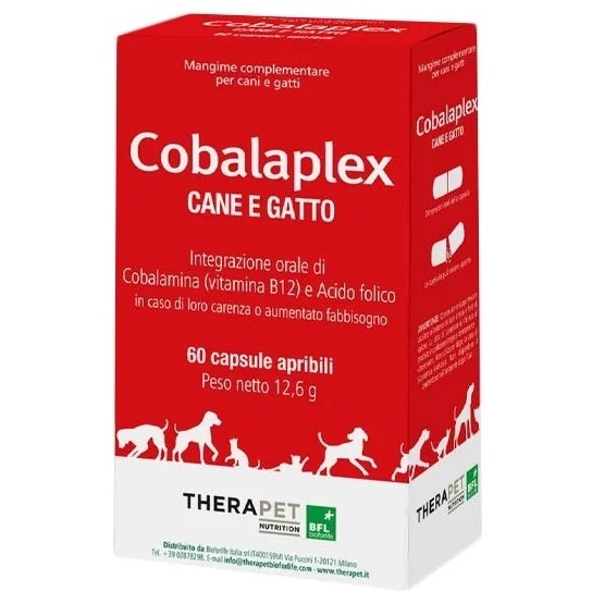 THERAPET Cobalaplex Therapet 60 capsules Voedingssupplement met vitamine B12