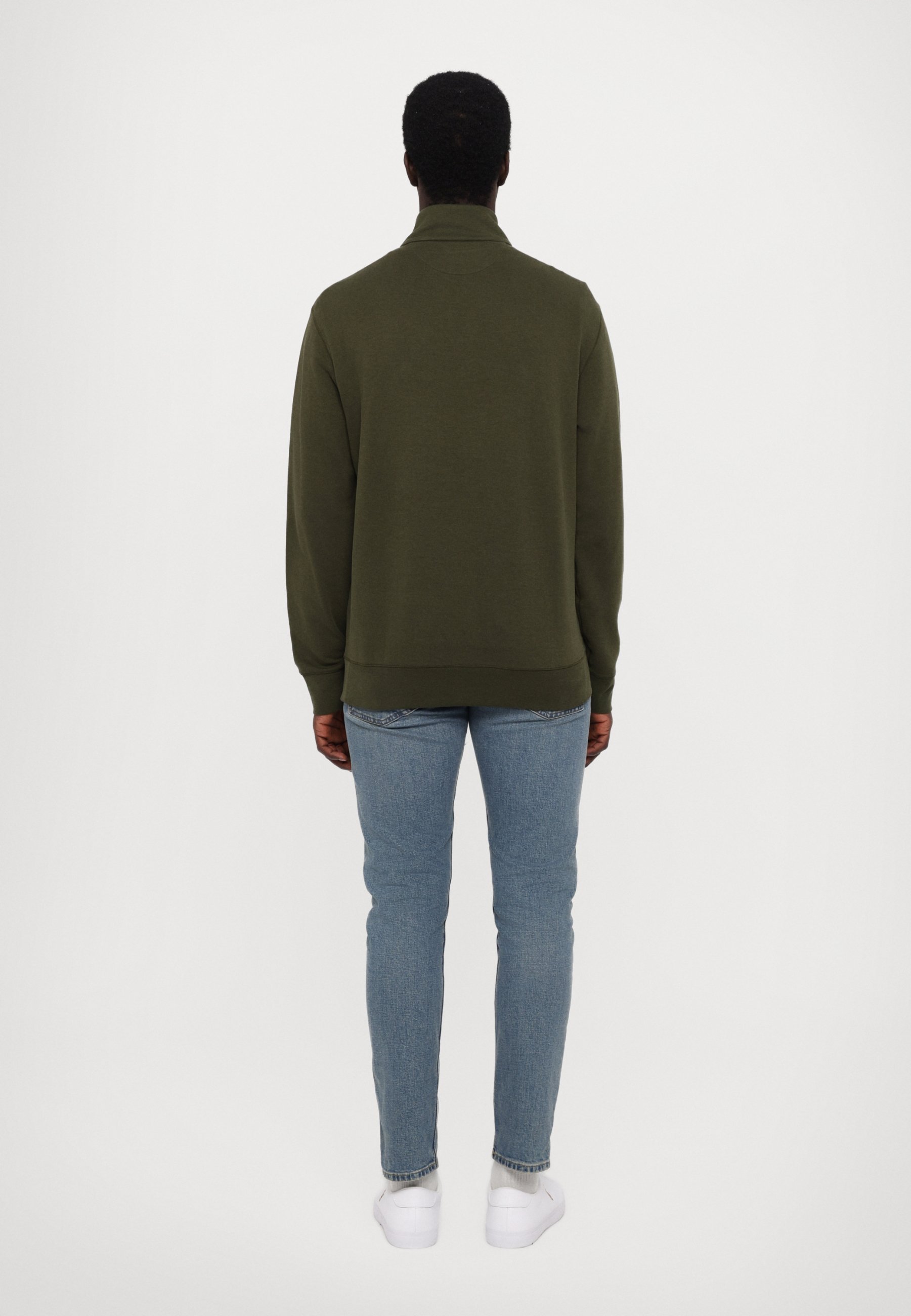 Pull-over Polo Ralph Lauren LUXURY JERSEY à quart de zip - Sweat-shirt - Tatou