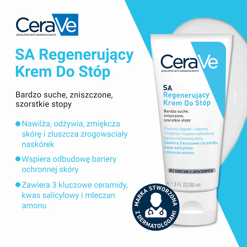 CeraVe SA Regenerierende Beincreme