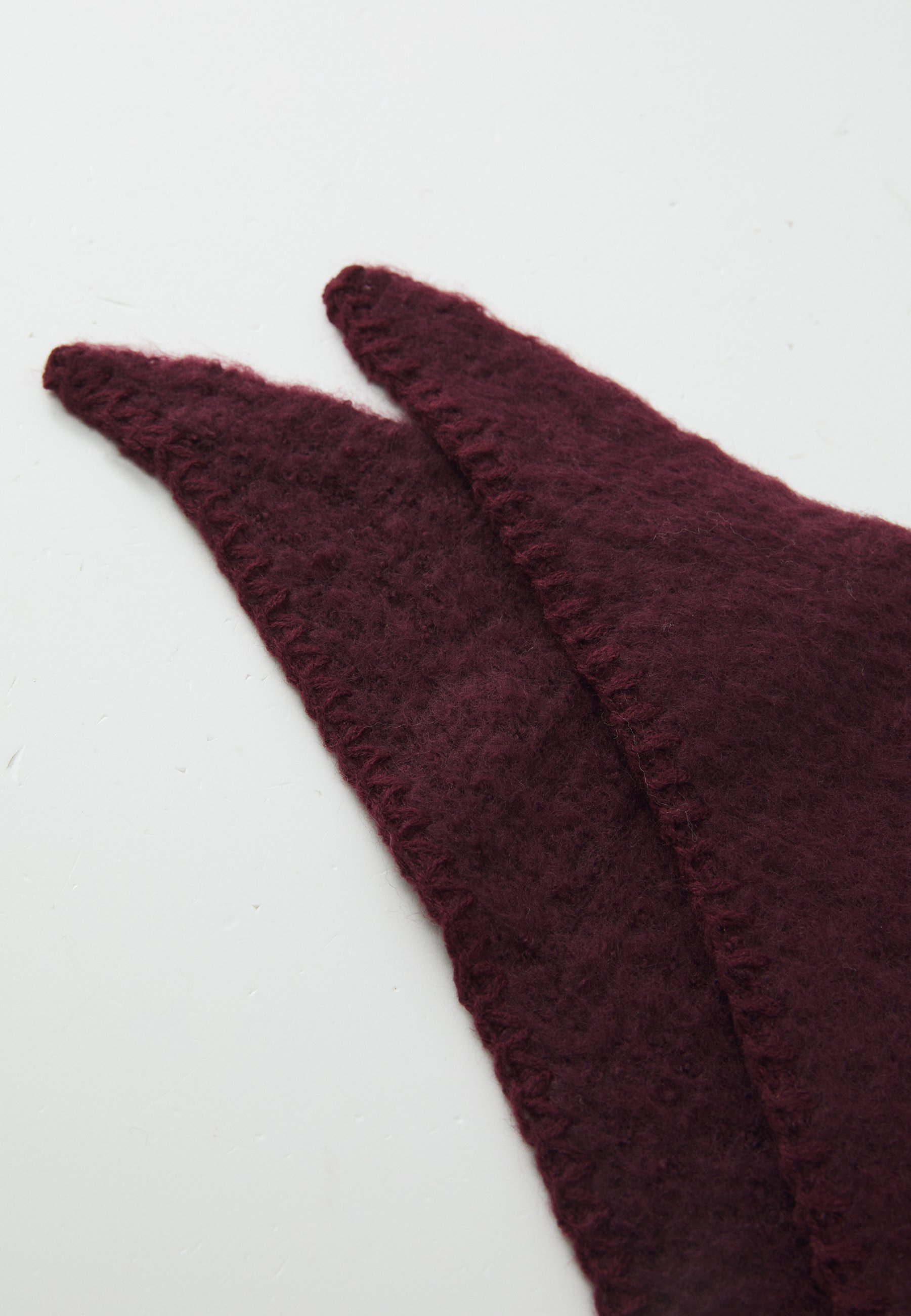Vero Moda VMCALLY TRIANGLE SCARF - Foulard - winetatting detail:black melange