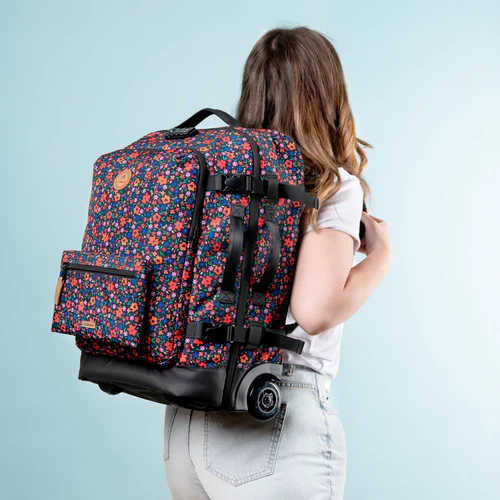 Cabaia Maupiti kleiner roter 2-Rollen-Weichkoffer