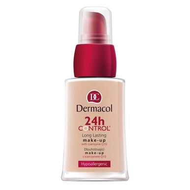 Base de maquillaje de larga duración Dermacol con Q10 Control 24H 1 unidad