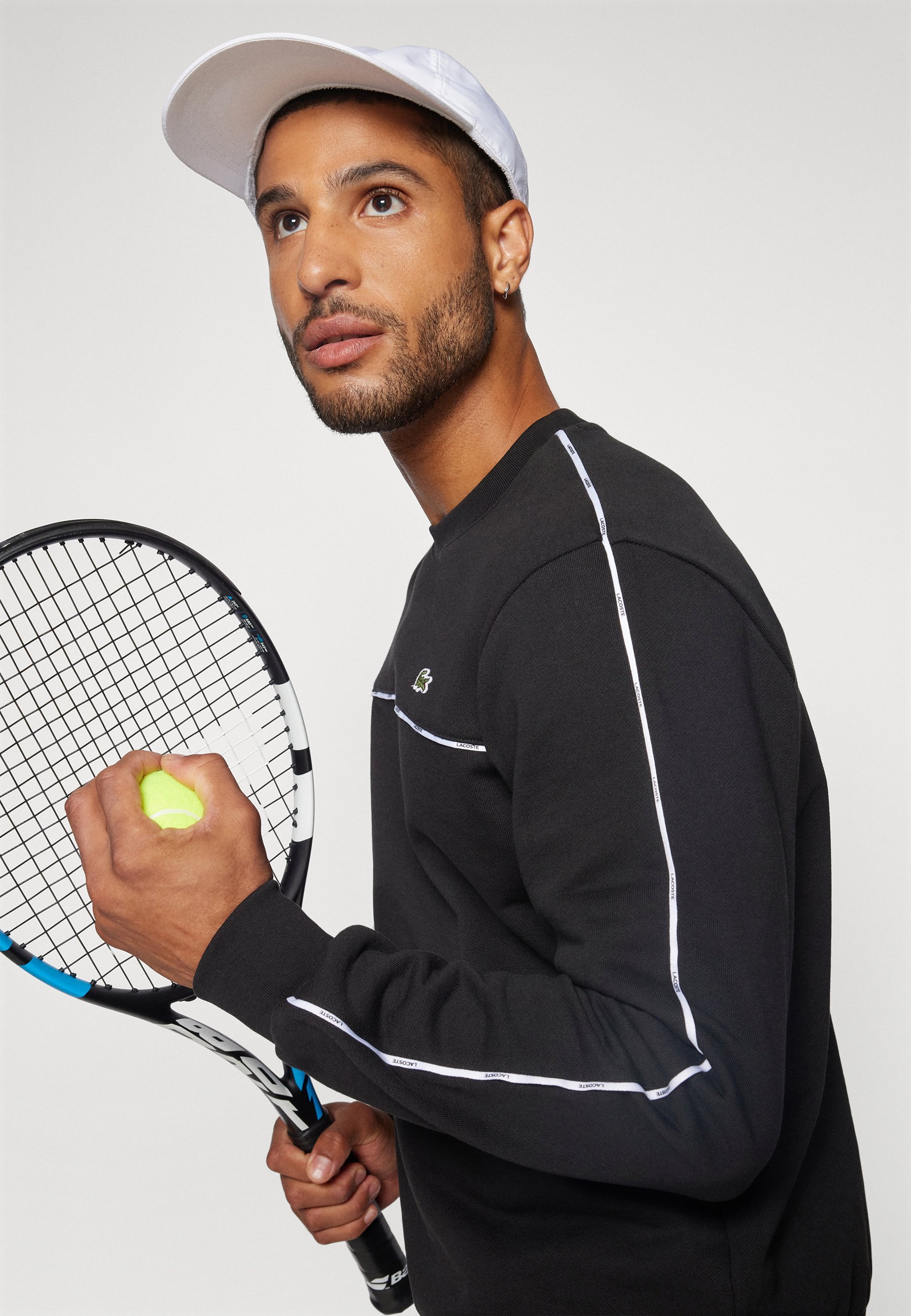 Lacoste Sport TAPE - Sweatshirt - zwart
