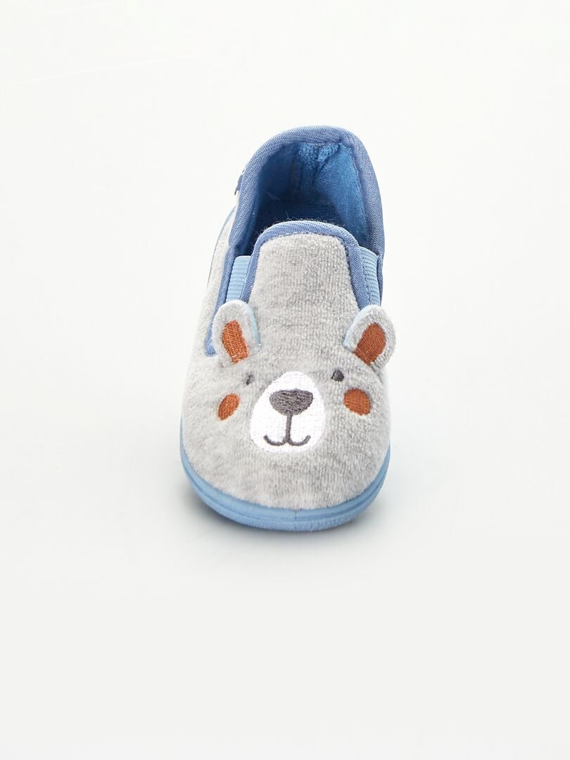 Berenslippers - BLAUW