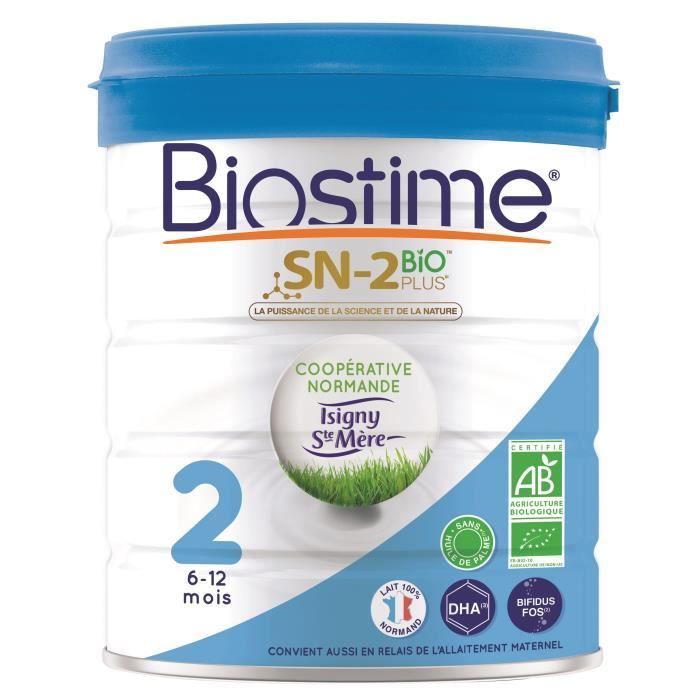 Biostime Organic Milk 2 6-12m 800g