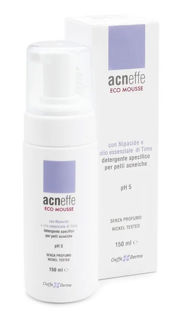 CIEFFE DERMA Acneffe Eco Reinigungsschaum für zu Akne neigende Haut 150 ml