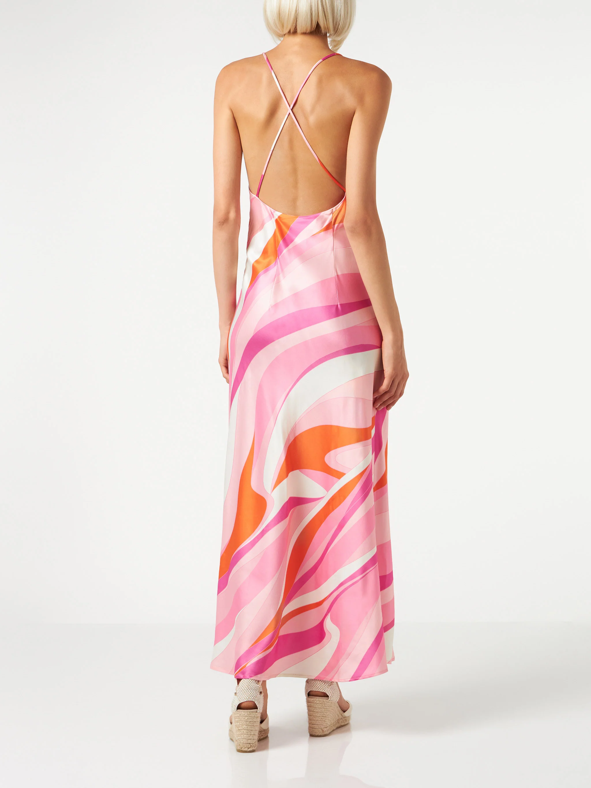 Damen-Unterkleid mit Wellenmuster