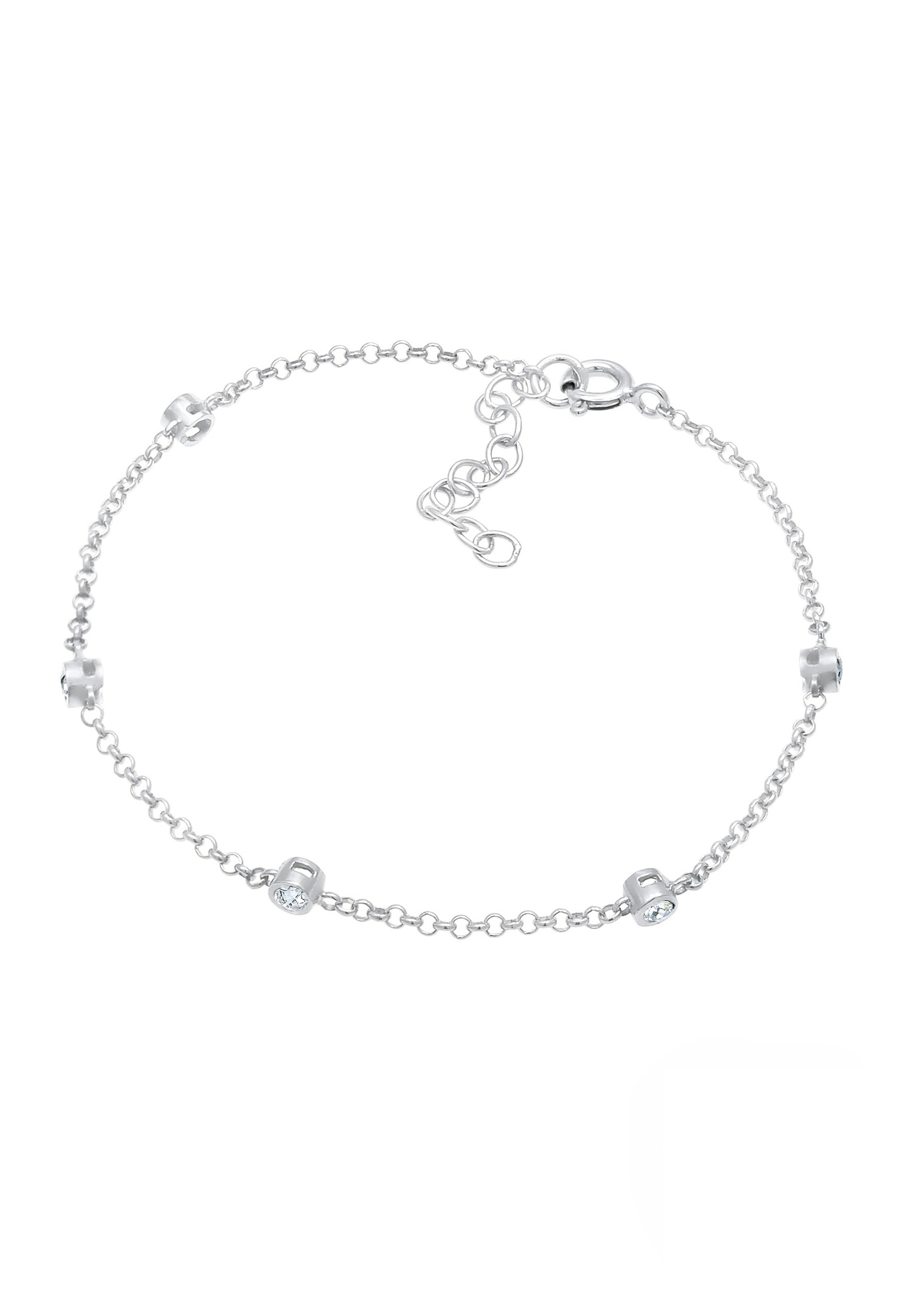 Elli Femmes Délicatement étincelant avec cristaux en argent sterling 925