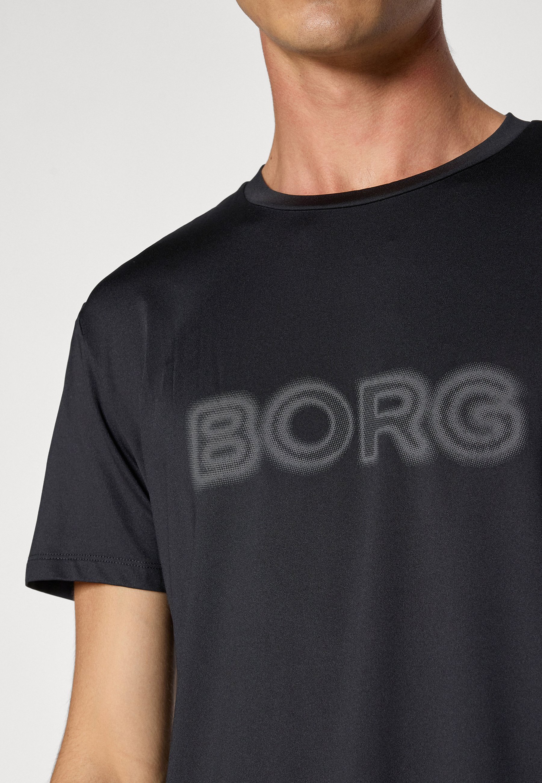 Björn Borg GRAPHIC - Sport T-shirt - zwarte schoonheid