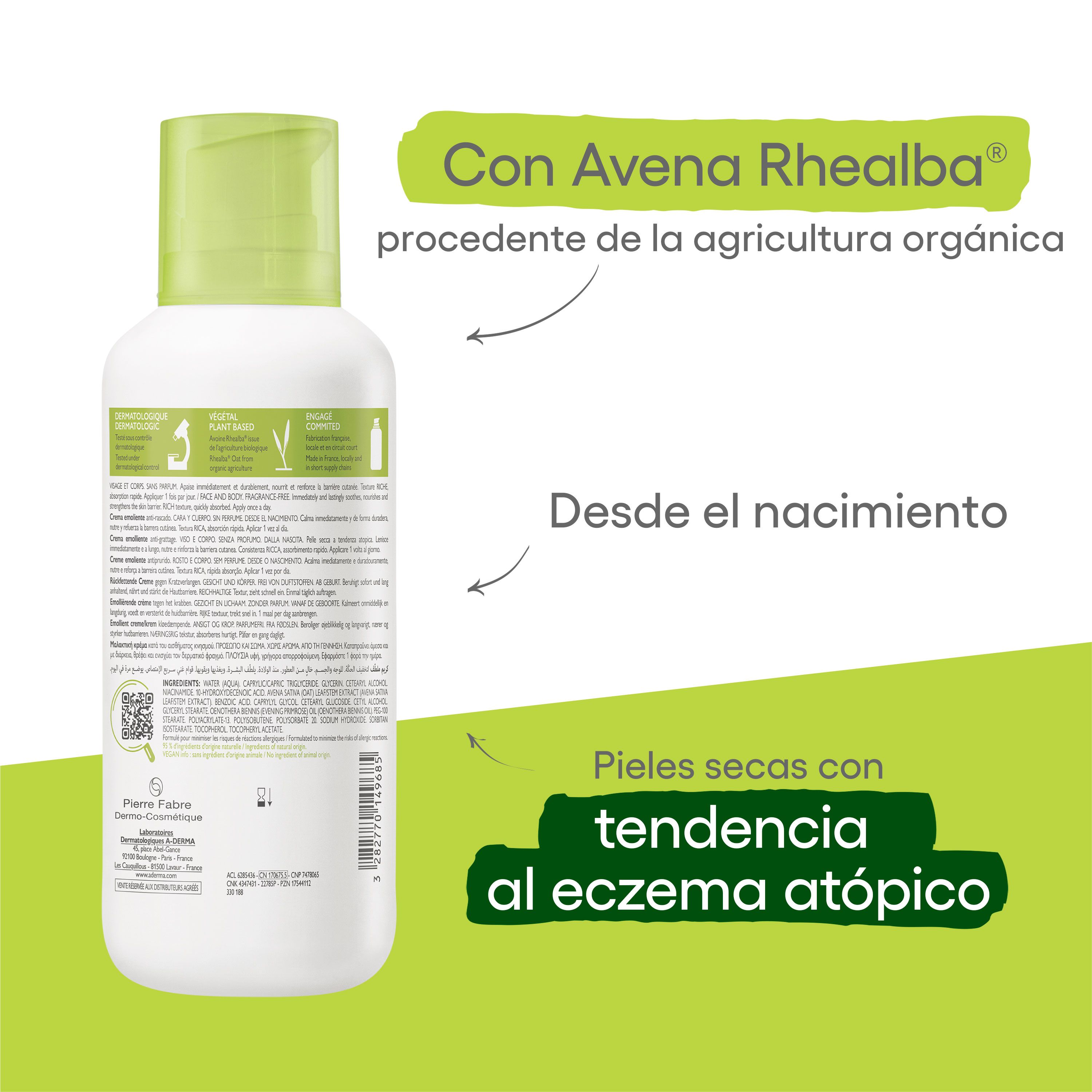 Exomega emolient Control krema Lekarniški tretmaji