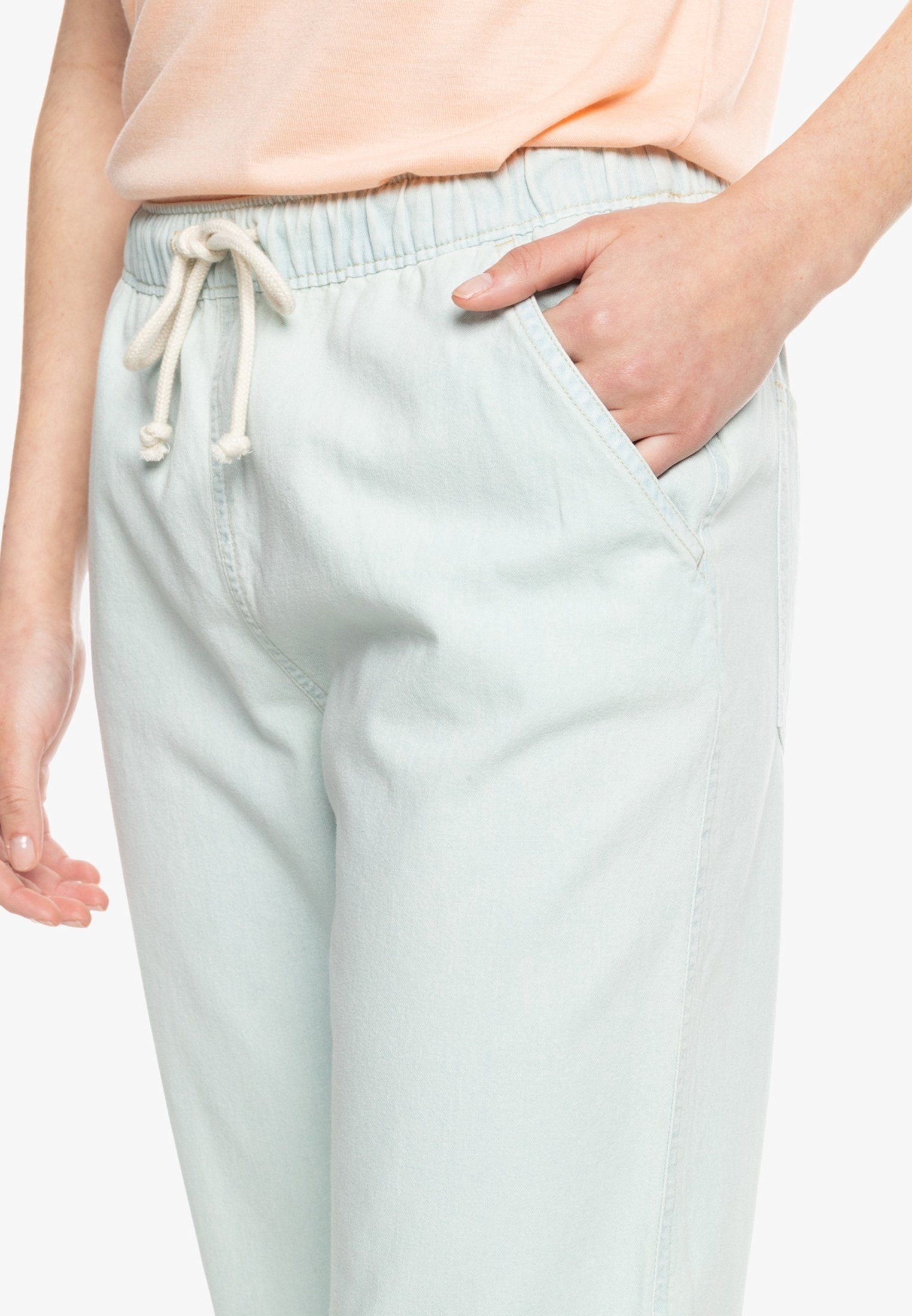Roxy jeans met rechte pijpen - blauw