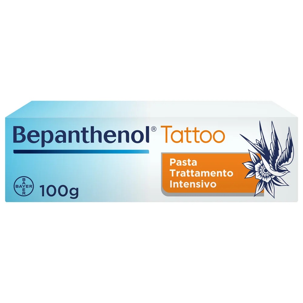 BÉPANTHÉNOL Pâte de tatouage Bepanthenol soin intensif 100g tatouage