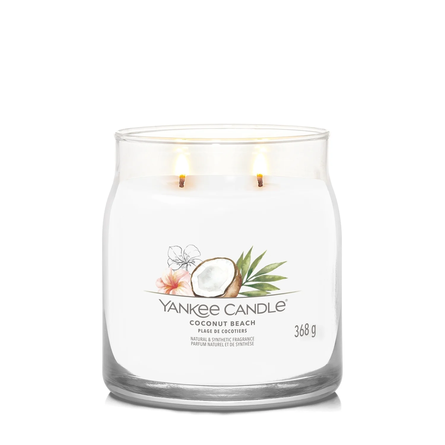Signature Jar Candles Coconut Beach - Candela Profumata