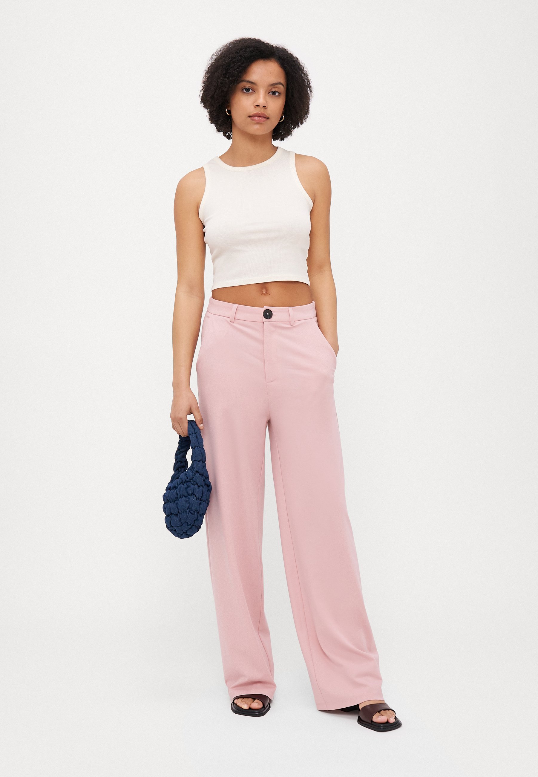 Pantalon Even&Odd Petite - rose