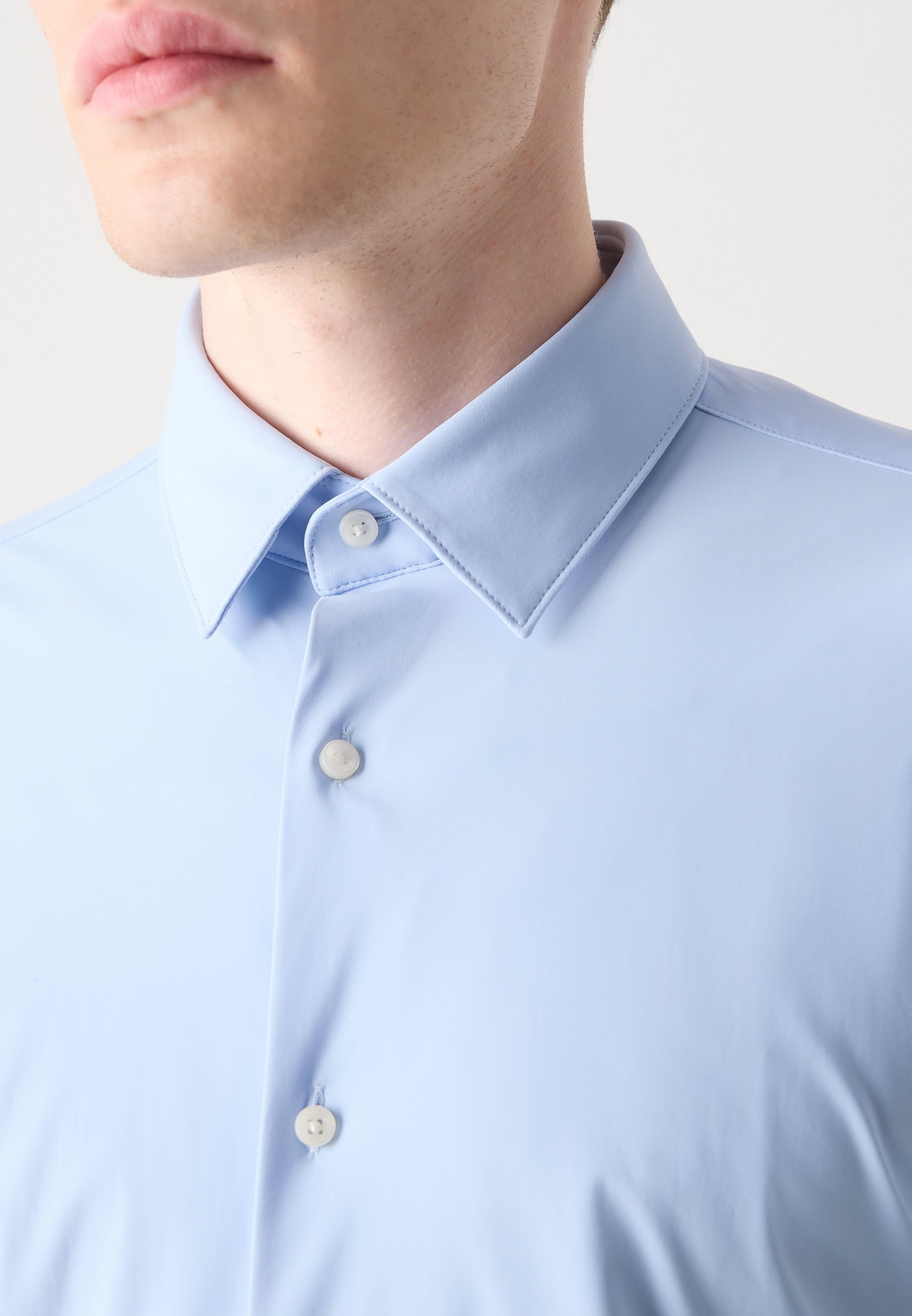 Chemise BOSS HANK KENT - bleu pastel clair