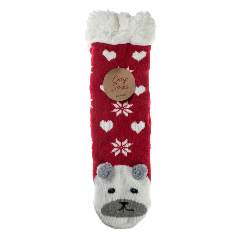 Chaussettes et collants Femme Rouge