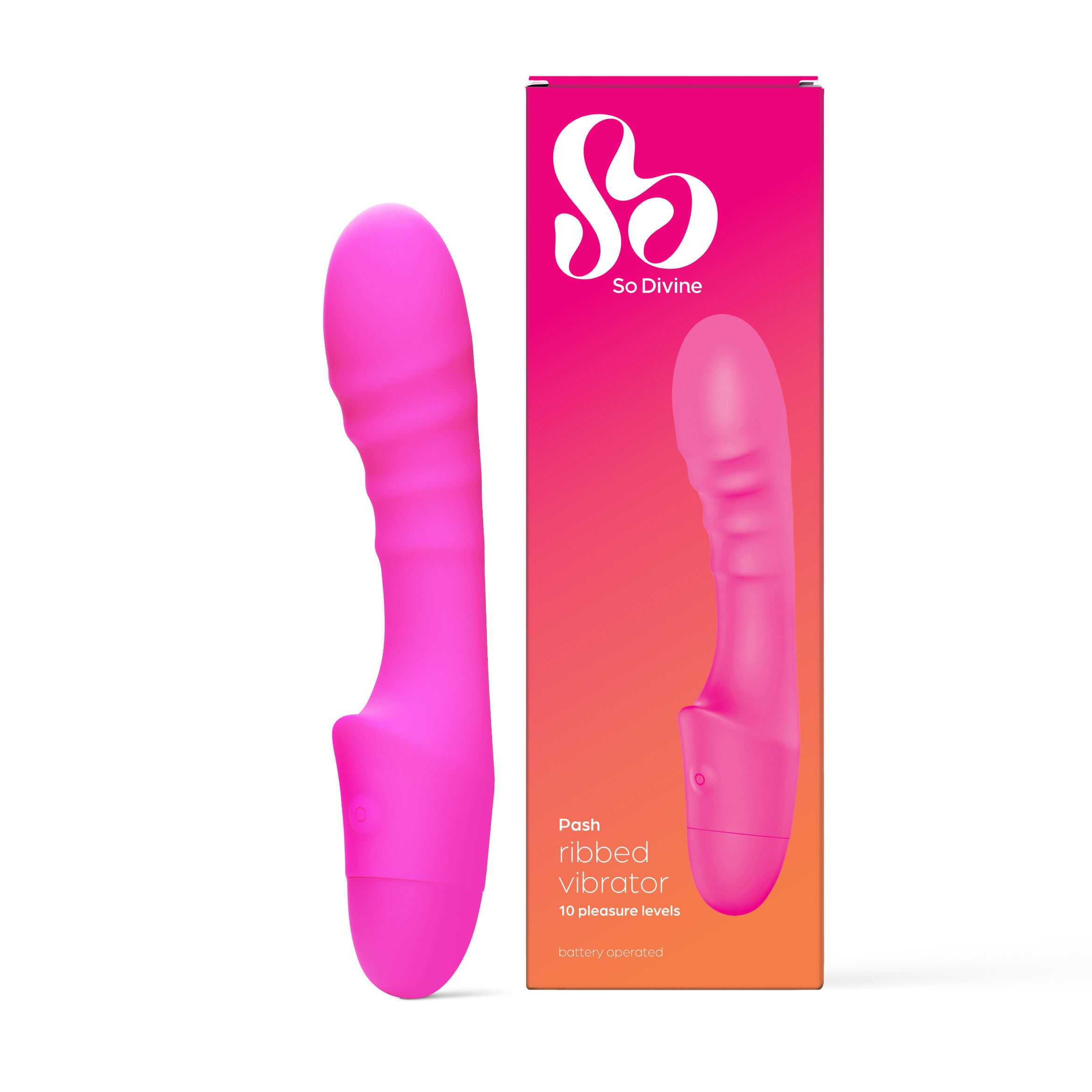 So Divine Pash Pink Ribbed