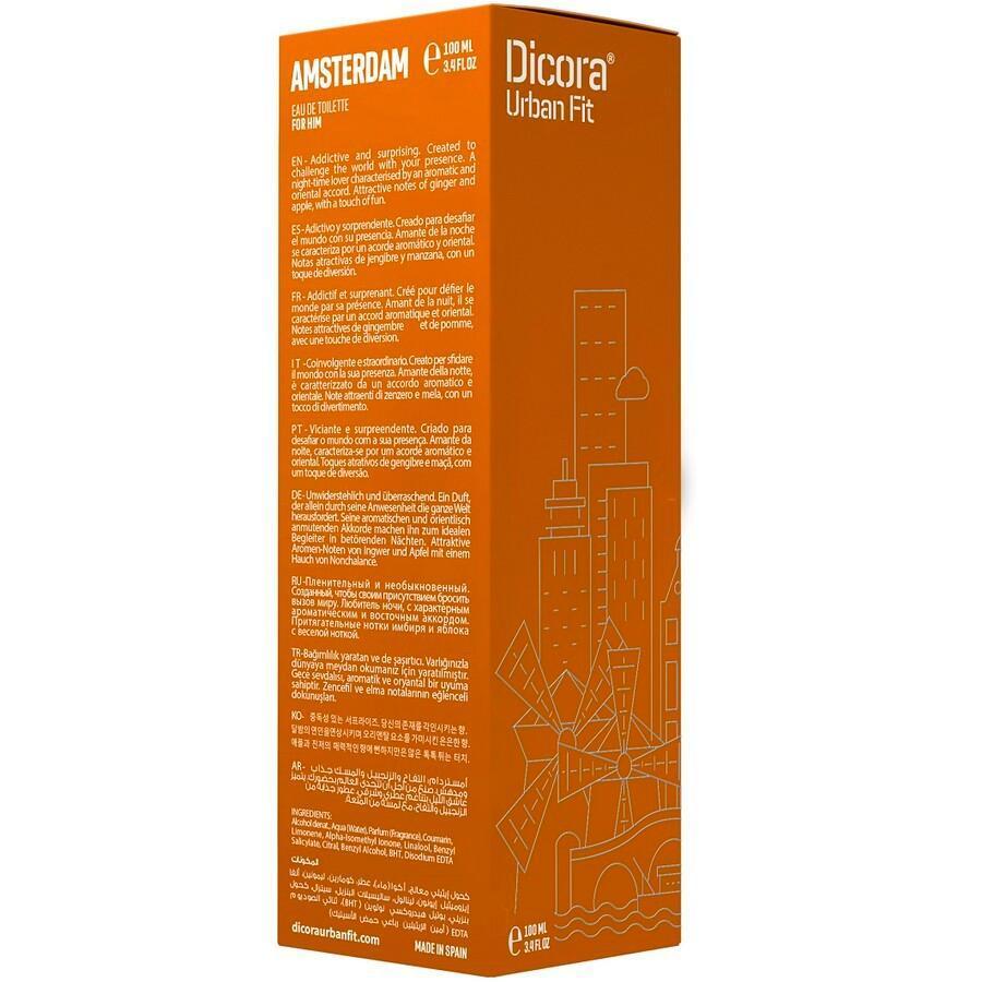 Dicora Urban Fit Amsterdam tualetinis vanduo - 100 ml