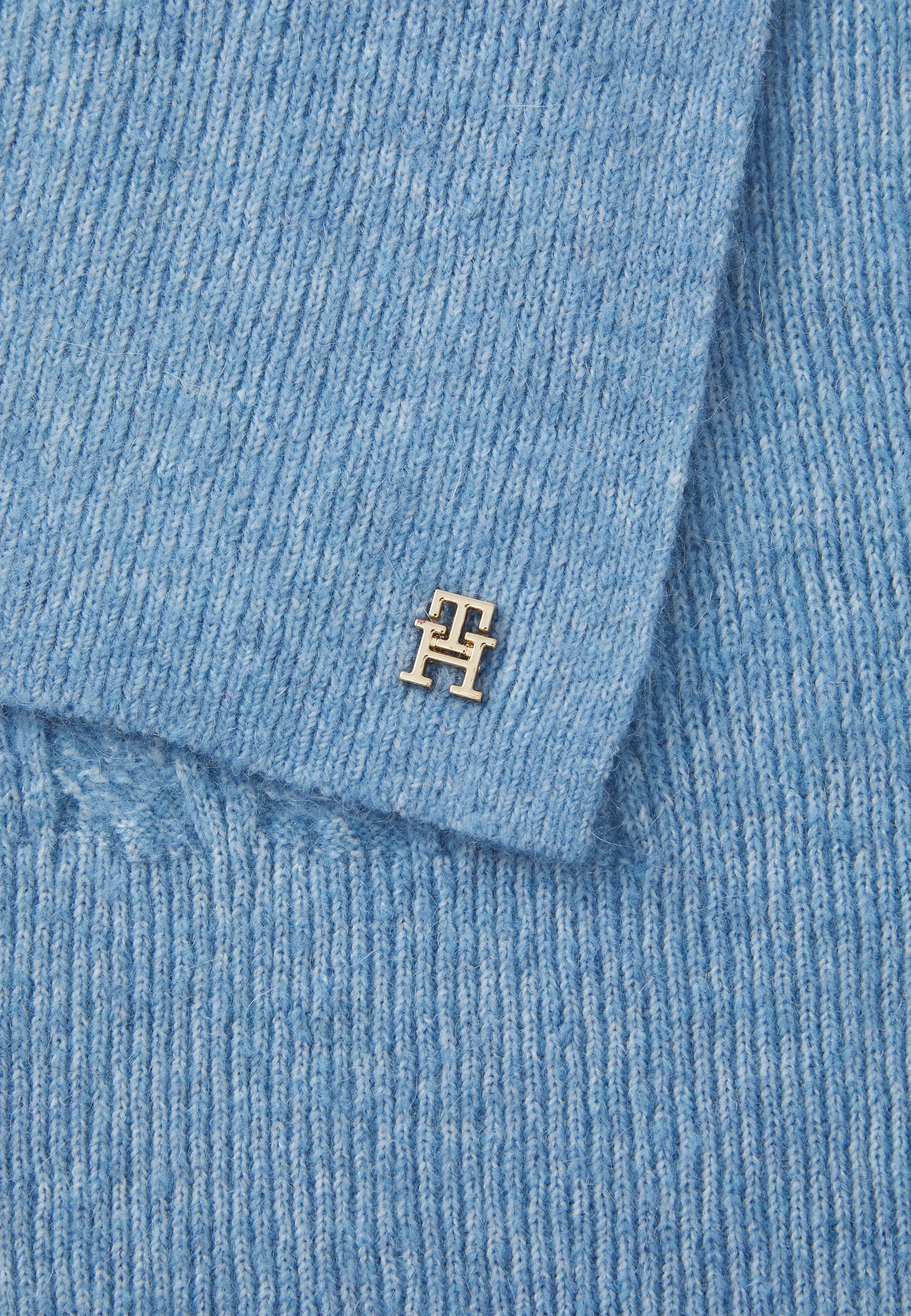 Tommy Hilfiger ELEVATED CHIC FLUFFY SCARF - Sjaal - frisblauw