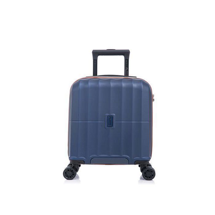 Valigia da cabina - CELIMS FRANCE - Modello 2025 Liberté - 45x36x20 cm - Lucchetto a combinazione - Blu notte