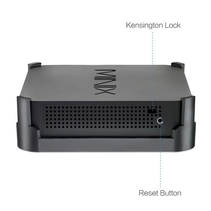 Mini-PC - MINIX - J50C-4 Max - Intel Pentium J5005 - M.2 - Wi-Fi & Bluetooth 4.1