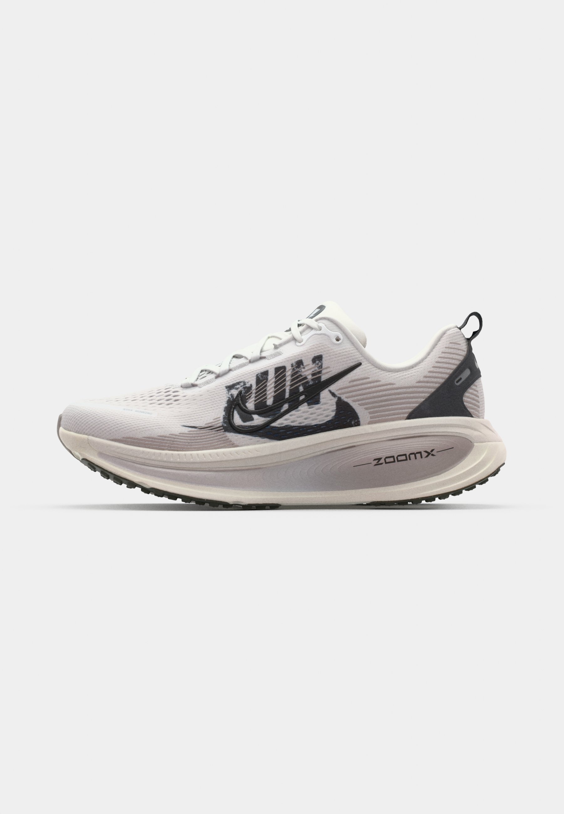 Nike Performance VOMERO 18 RUN - Løpesko for landevei - summit white/black/college grey/vast grey/sequoia/sail