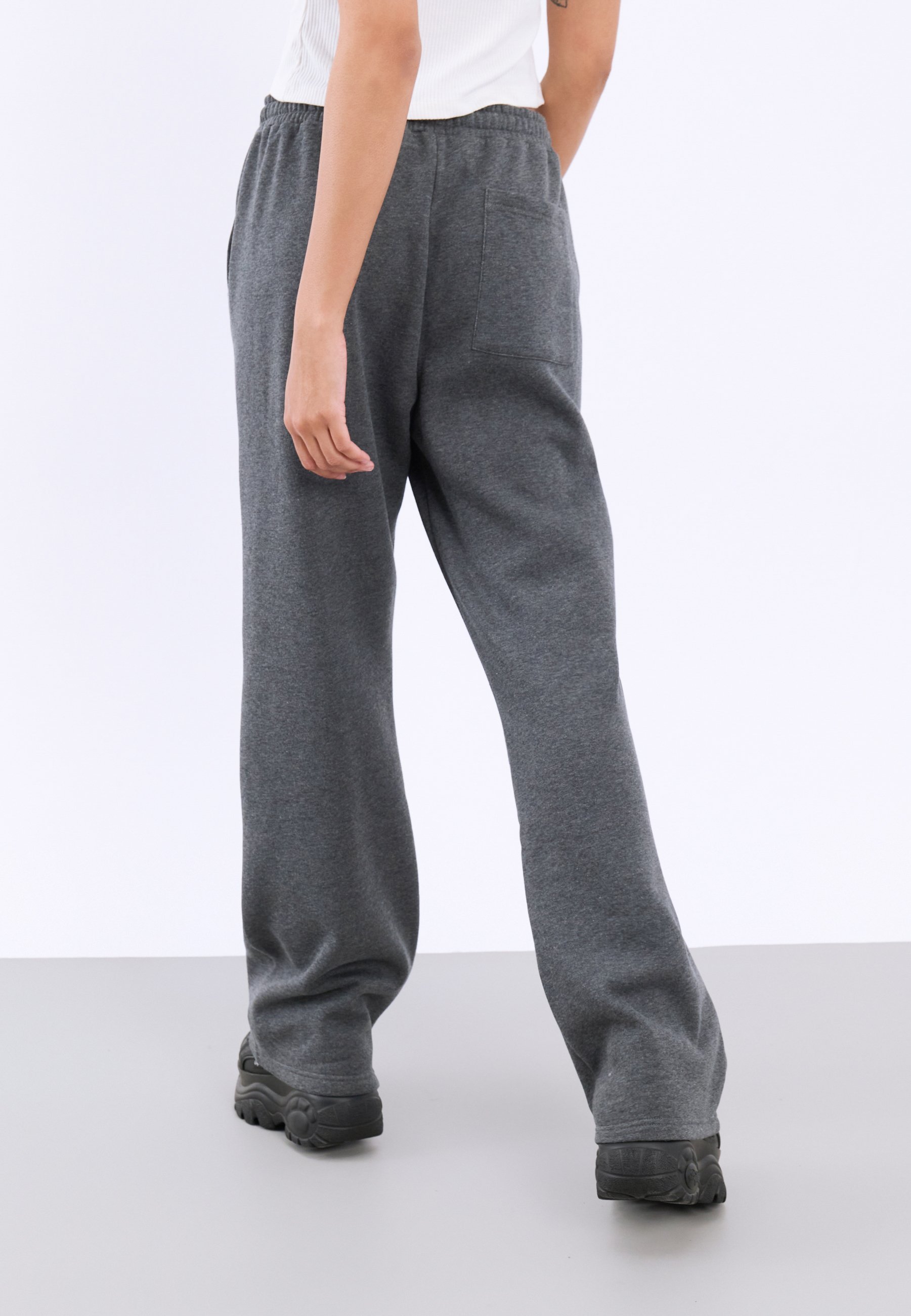 YOURTURN UNISEX - Pantaloni della tuta - grigio scuro mélange