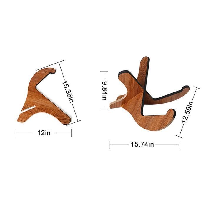 Guitar Stand, Universal Wooden Guitar Stand, Stringed Instrument Stand, X-Frame Style