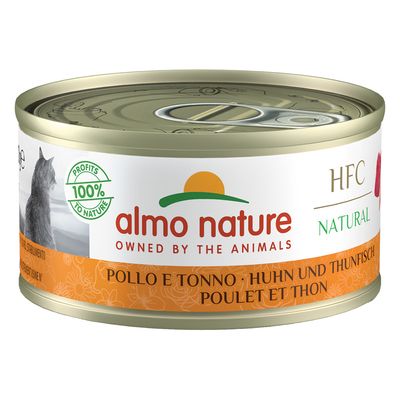 24 sachês de 70g de Almo Nature para Gatos - 20 + 4 Grátis!*