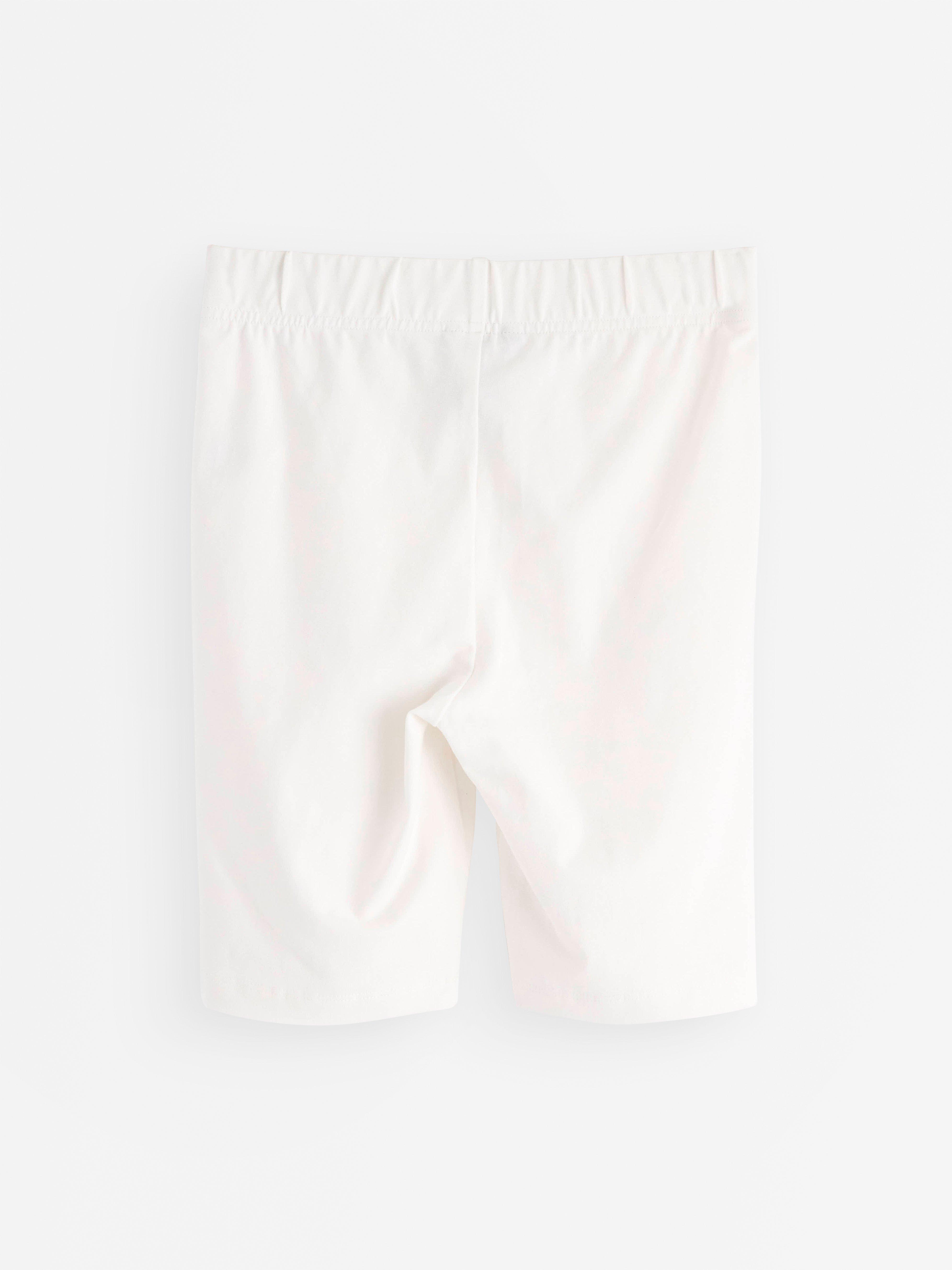 Pantalon de cyclisme en coton blanc