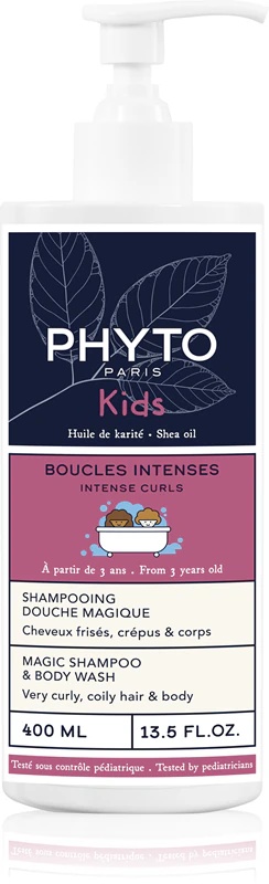 Phyto Kids Intense Curls Magic Shampoo & Body Wash šampūns un dušas želeja bērniem