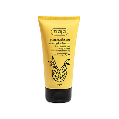 Ziaja Ananas-suihkugeeli ja -shampoo 160 ml 160 ml