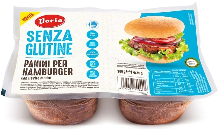 DORIA Hambúrguer Panini Doria 4x50 g