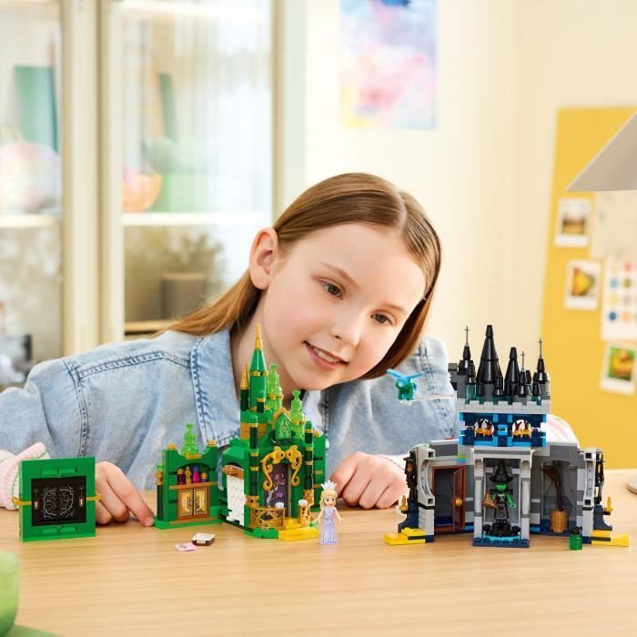 LEGO Wicked 75689 Emerald City et le Château de Kiamo Ko - Jouet de Construction dès 9 ans