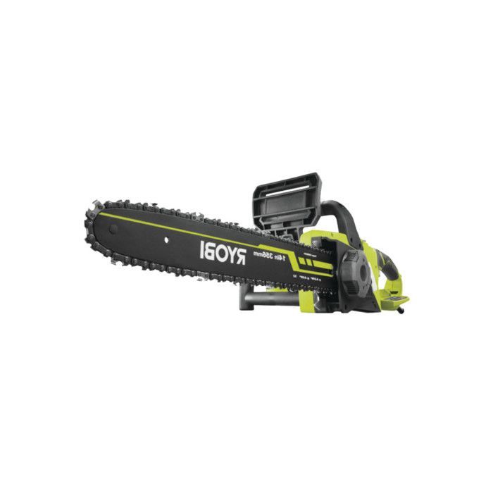 RYOBI - 1900W Chainsaw - 35cm guide bar - 15m/s - tool-free chain tensioner - 2nd chain included - RCS1935B2C
