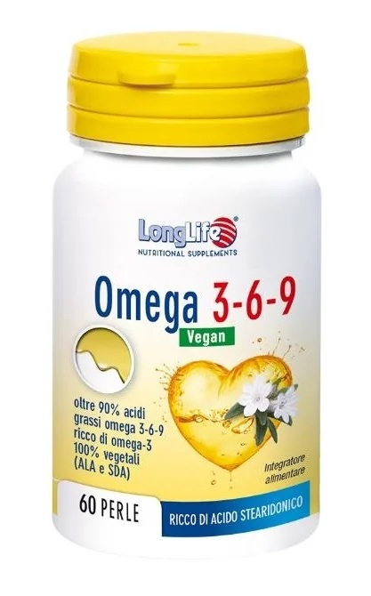LONG LIFE Longlife Omega 369 Vegan 750 mg Funkcija srca