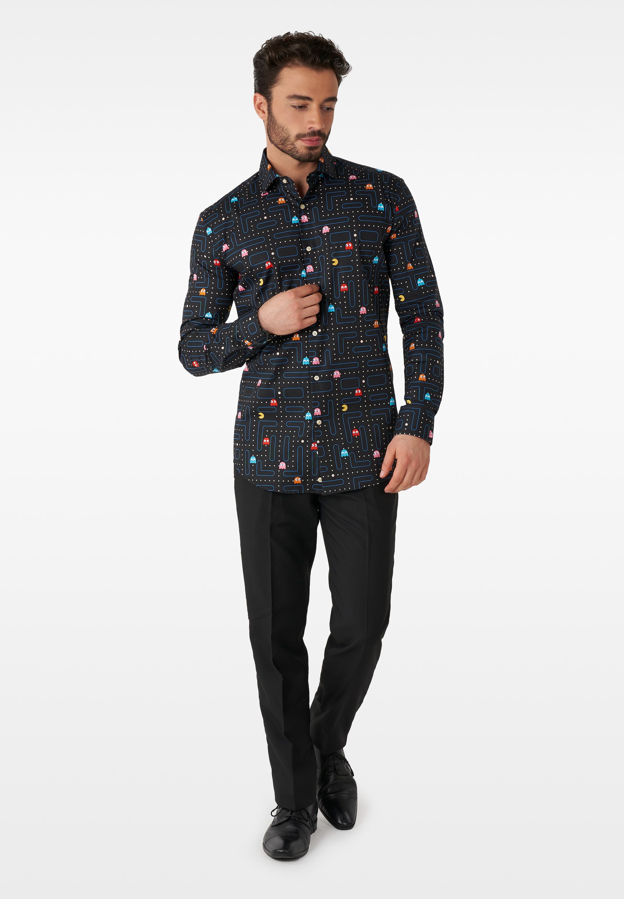 OppoSuits SHIRT PAC-MAN™ - Shirt - zwart