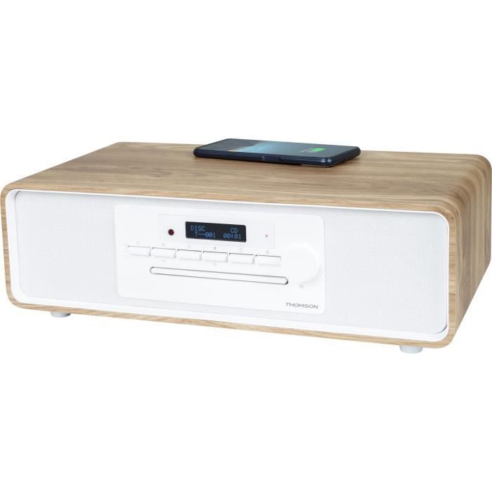 Sistema micro Hi-Fi Bluetooth - THOMSON - CD/MP3/USB/Radio FM/DAB+ - 75W - Display LCD - Telecomando