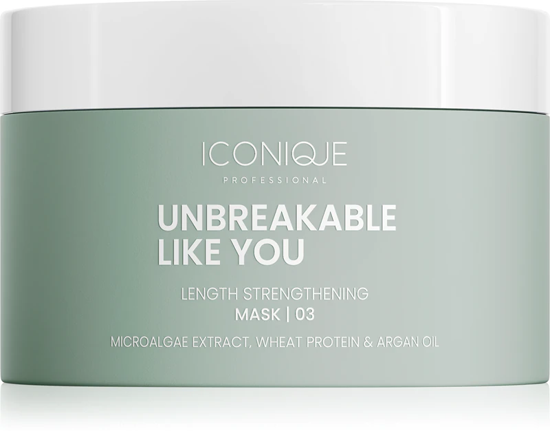 ICONIQUE Professional UNBREAKABLE LIKE YOU Pleťová maska na posilnenie dĺžky