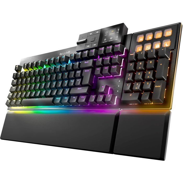 Mechanisch gamingtoetsenbord - Stille Lineaire - WEES STIL! - Donkere montage - FR ISO - ARGB